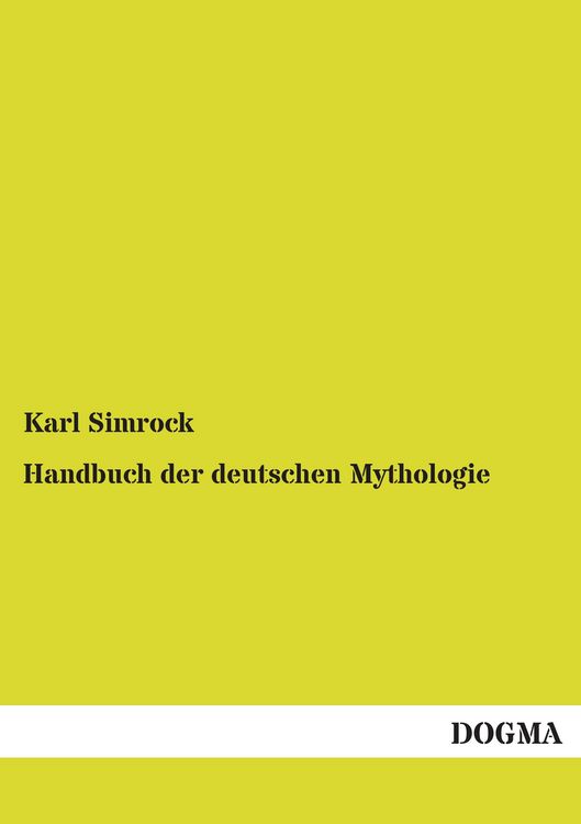 Produktbild: Handbuch der deutschen Mythologie