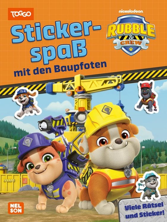 Produktbild: Rubble & Crew: Stickerspa&szlig; mit den Baupfoten