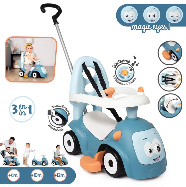 Produktbild: Rutschauto Maestro 3-in-1 Blau