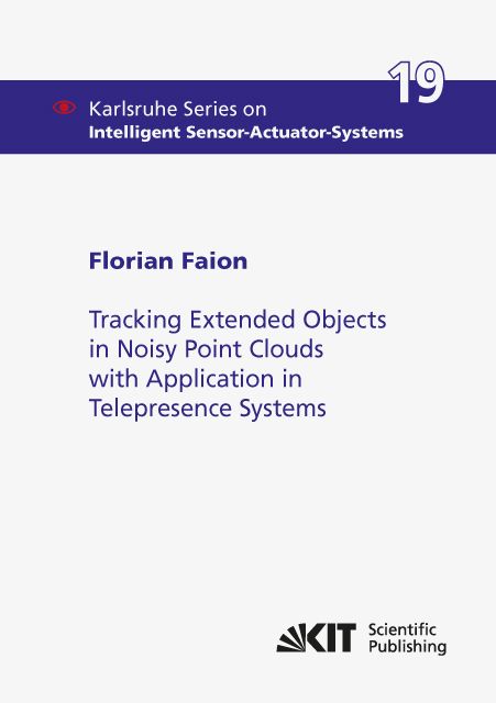 Produktbild: Tracking Extended Objects in Noisy Point Clouds with Application in Telepresence Systems