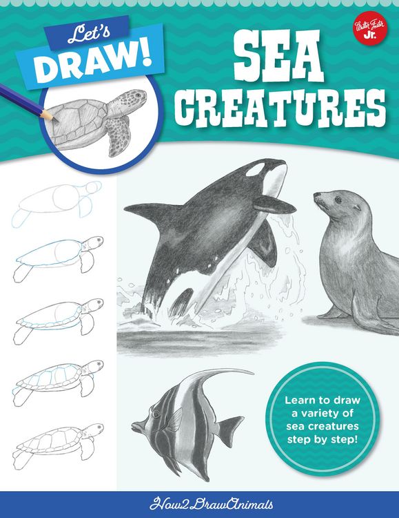 Produktbild: Let's Draw Sea Creatures