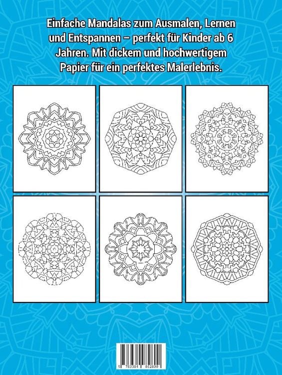 Produktbild: Mandala Malbuch f&uuml;r Kinder