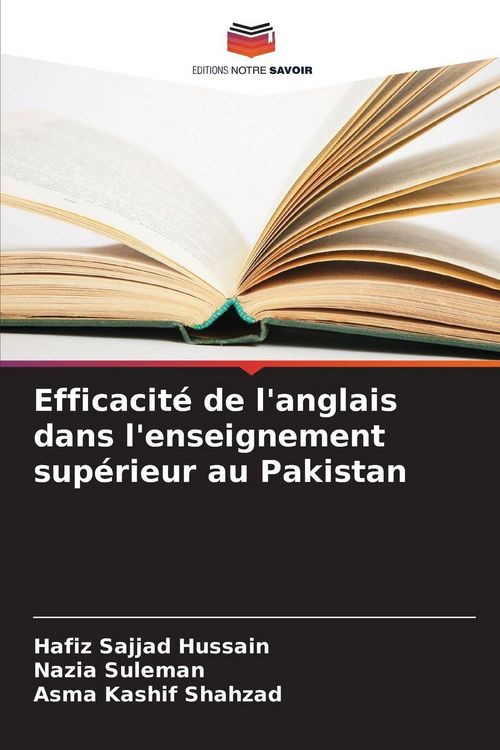Produktbild: Efficacit&eacute; de l'anglais dans l'enseignement sup&eacute;rieur au Pakistan