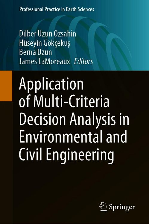 Produktbild: Application of Multi-Criteria Decision Analysis in Environmental and Civil Engineering