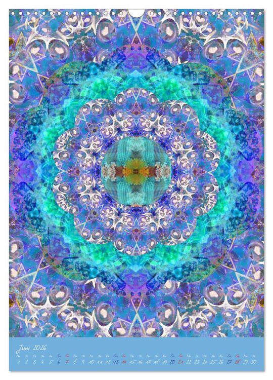 Produktbild: MANDALAS der Natur (Wandkalender 2026 DIN A3 hoch), CALVENDO Monatskalender