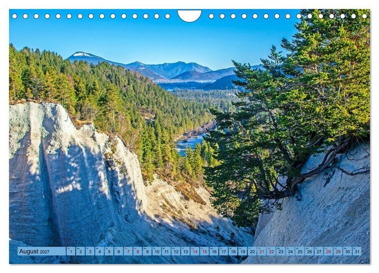 Produktbild: Das Obere Isartal - Eine Bayerische Region f&uuml;r Entdecker (Wandkalender 2027 DIN A4 quer), CALVENDO Monatskalender