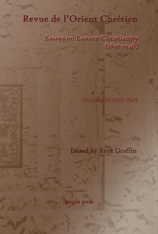 Produktbild: Revue de l'Orient Chr&eacute;tien (1896-1946)