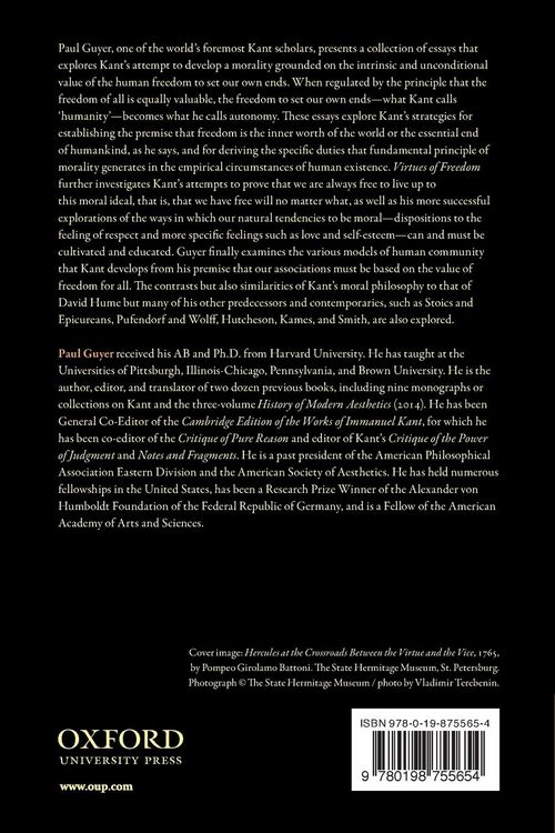 Produktbild: The Virtues of Freedom
