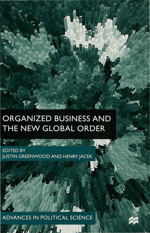 Produktbild: Organized Business and the New Global Order