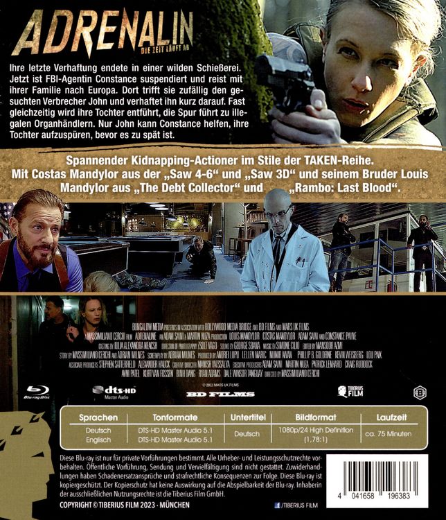 Produktbild: Adrenalin - Die Zeit l&auml;uft ab