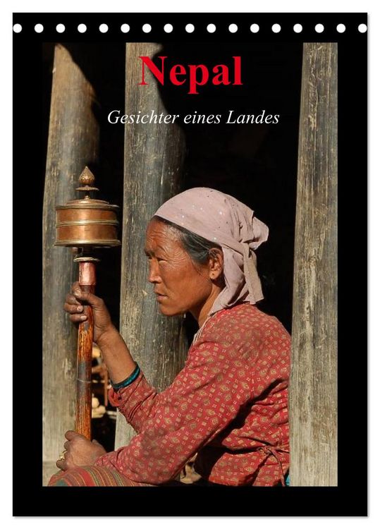 Produktbild: Nepal - Gesichter eines Landes (Tischkalender 2026 DIN A5 hoch), CALVENDO Monatskalender