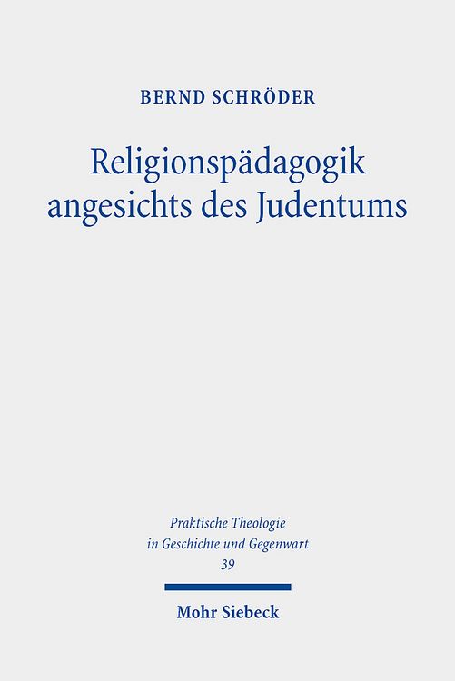 Produktbild: Religionsp&auml;dagogik angesichts des Judentums