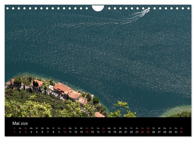 Produktbild: Gardasee (Wandkalender 2026 DIN A4 quer), CALVENDO Monatskalender