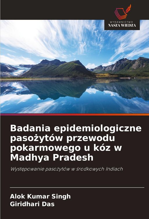 Produktbild: Badania epidemiologiczne paso&iquest;yt&oacute;w przewodu pokarmowego u k&oacute;z w Madhya Pradesh