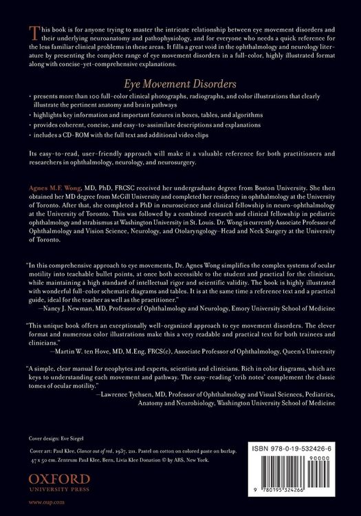 Produktbild: Eye Movement Disorders