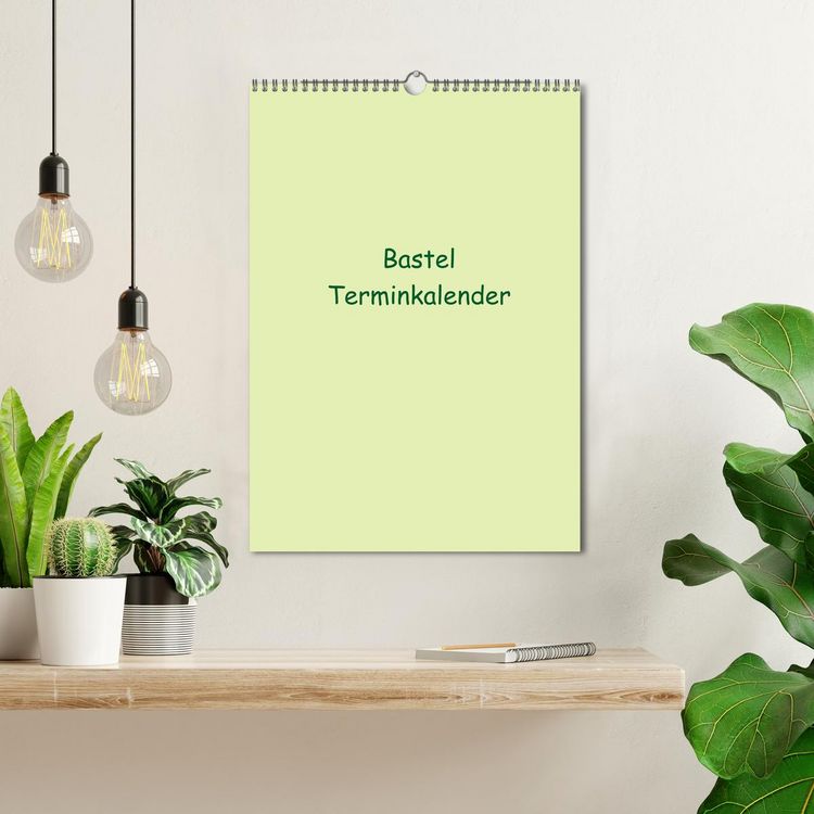 Produktbild: Bastel Terminkalender (Wandkalender 2026 DIN A3 hoch), CALVENDO Monatskalender