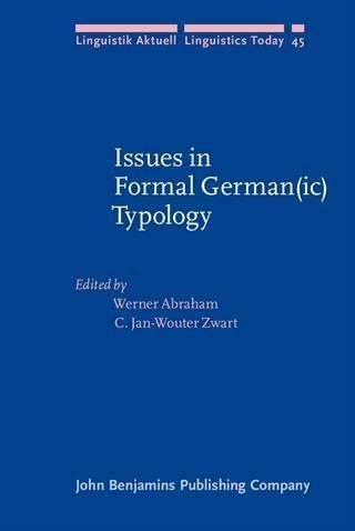 Produktbild: Issues in Formal German(ic) Typology