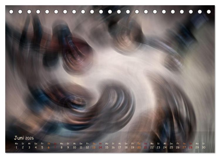 Produktbild: Was die Geige uns erz&auml;hlt (Tischkalender 2026 DIN A5 quer), CALVENDO Monatskalender