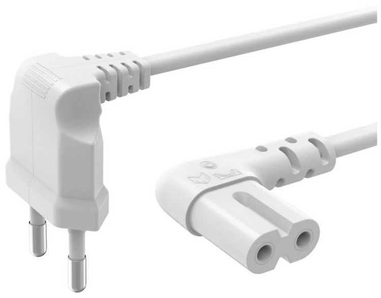 Produktbild: Hama 00221102 Strom Netzkabel Wei&szlig; 5m