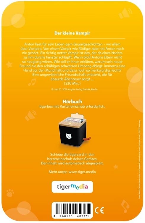Produktbild: tigercard - Der kleine Vampir