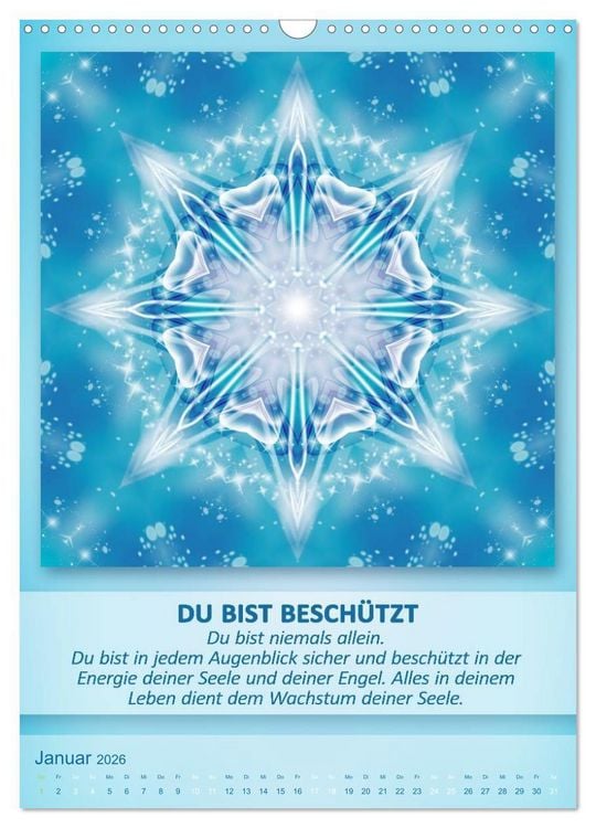 Produktbild: Light Energy Mandalas - Kalender - Vol. 1 (Wandkalender 2026 DIN A3 hoch), CALVENDO Monatskalender