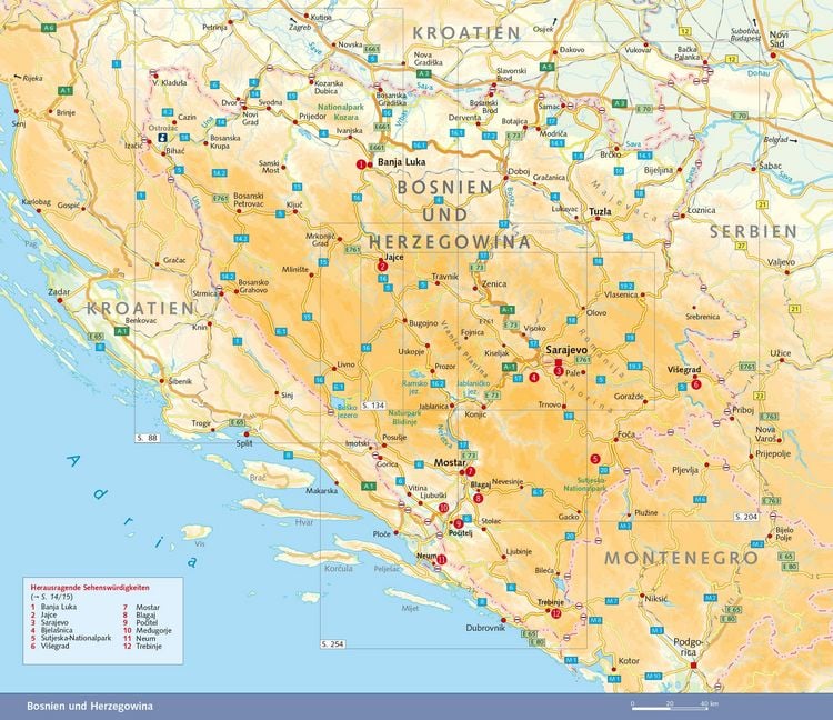 Produktbild: TRESCHER Reisef&uuml;hrer Bosnien und Herzegowina