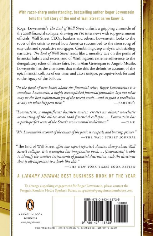 Produktbild: The End of Wall Street