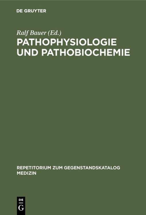 Produktbild: Pathophysiologie und Pathobiochemie