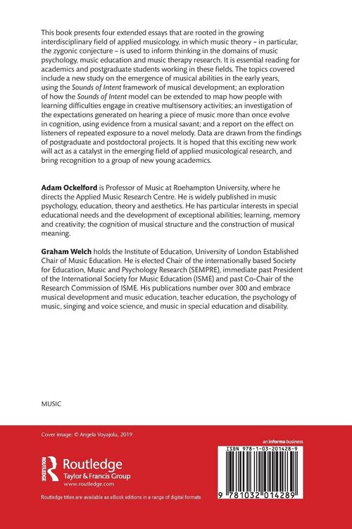 Produktbild: New Approaches in Applied Musicology