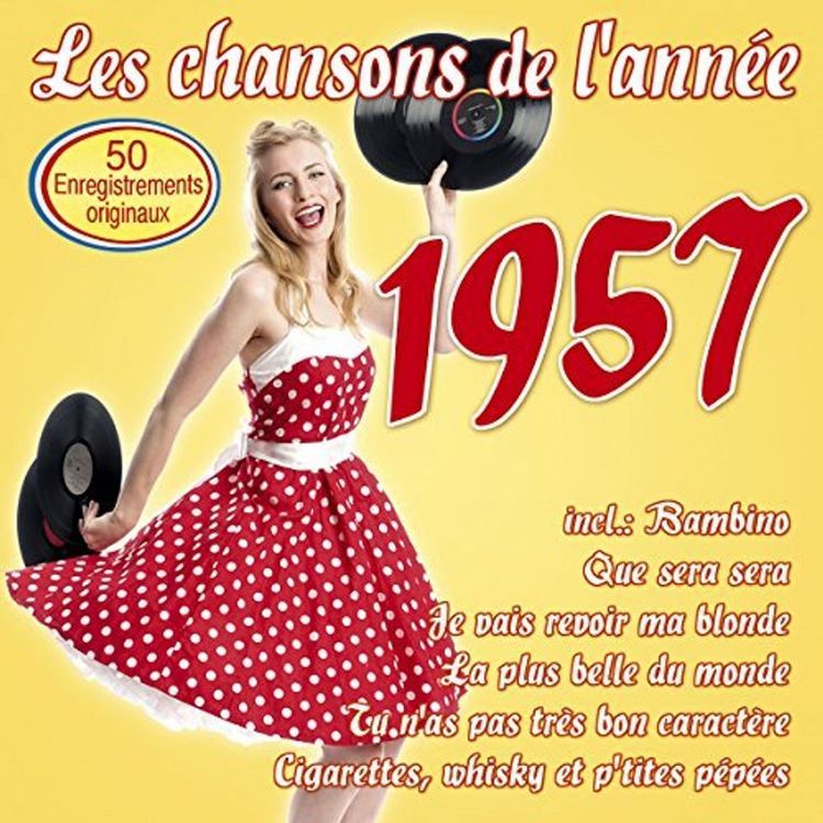 Produktbild: Les chansons de l'annee 1957