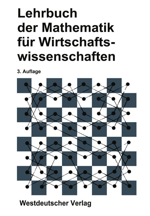 Produktbild: Lehrbuch der Mathematik f&uuml;r Wirtschaftswissenschaften