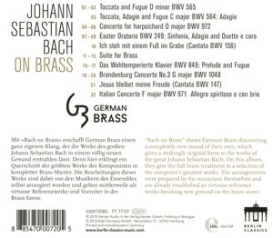 Produktbild: Bach On Brass