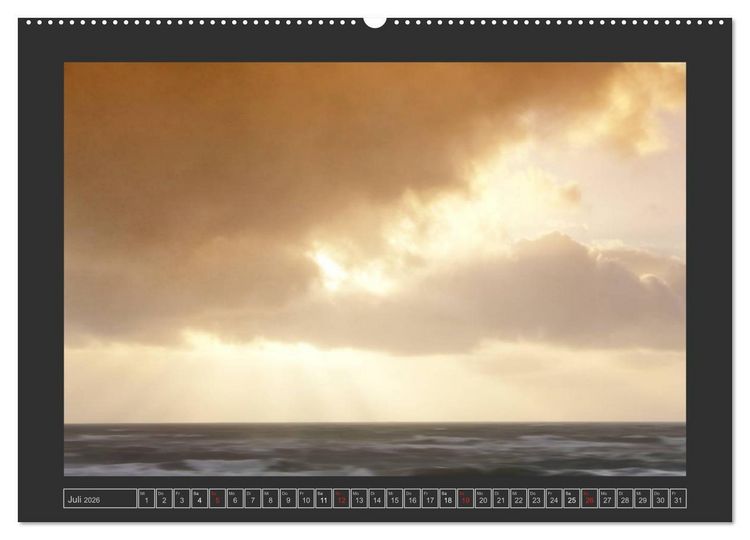 Produktbild: Malerisches Sylt (hochwertiger Premium Wandkalender 2026 DIN A2 quer), Kunstdruck in Hochglanz