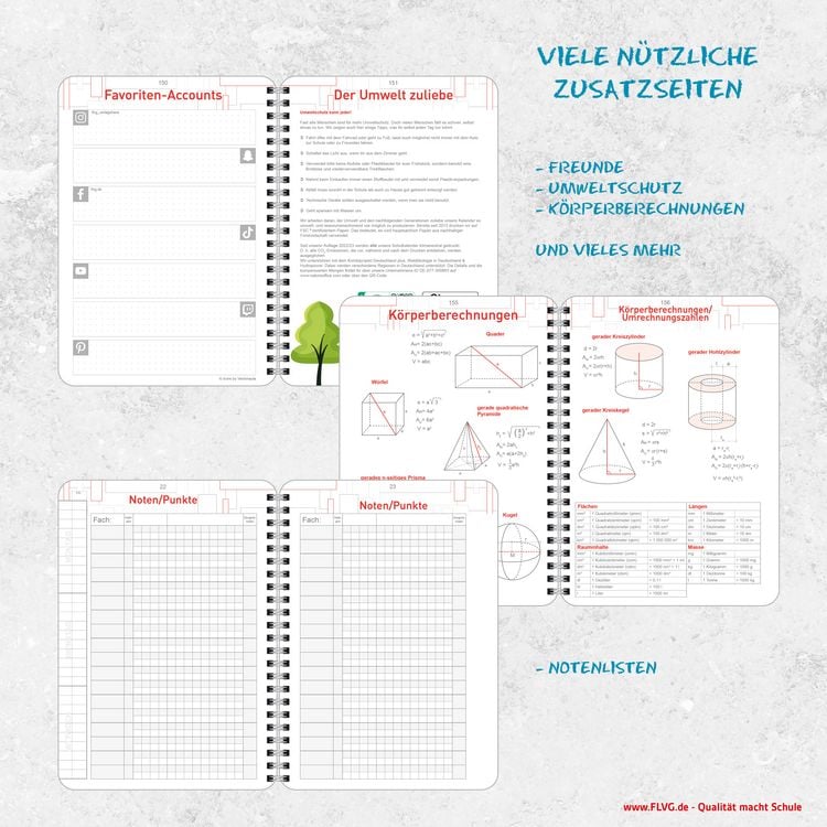 Produktbild: Gymnasial-, Schul- und Studienplaner 2026/2027