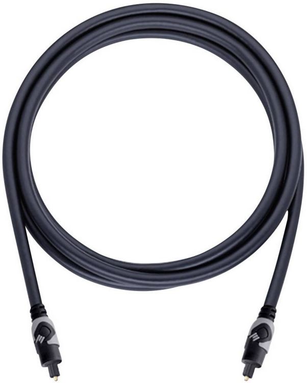 Produktbild: Oehlbach 133 Toslink Audio Anschlusskabel [1x Toslink-Stecker (ODT) - 1x Toslink-Stecker (ODT)] 1.50 m Anthrazit