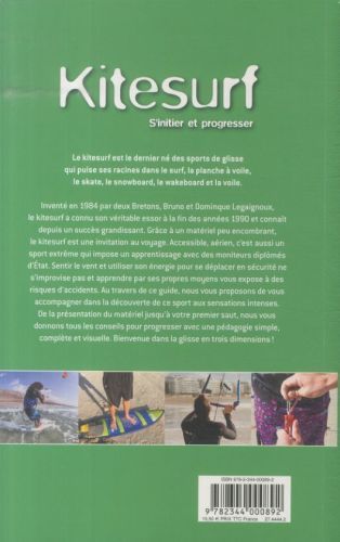 Produktbild: Kitesurf: s'initier et progresser
