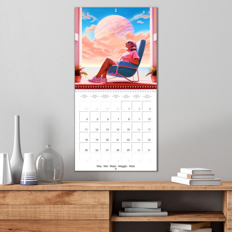 Produktbild: Vibrant Music (Wall Calendar 2026 12 &times; 12 Inch) CALVENDO 12 Month Wall Calendar