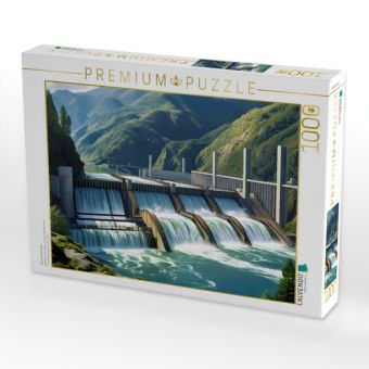 Produktbild: CALVENDO Puzzle Wasserkraftwerke | 1000 Teile Lege-Gr&ouml;&szlig;e 64x48cm Foto-Puzzle f&uuml;r gl&uuml;ckliche Stunden