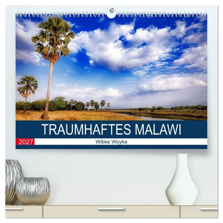 Produktbild: Traumhaftes Malawi (hochwertiger Premium Wandkalender 2027 DIN A2 quer), Kunstdruck in Hochglanz