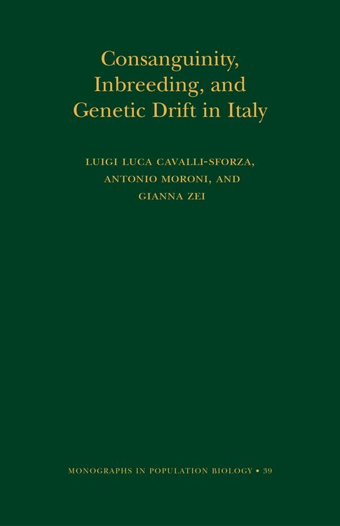 Produktbild: Consanguinity, Inbreeding, and Genetic Drift in Italy