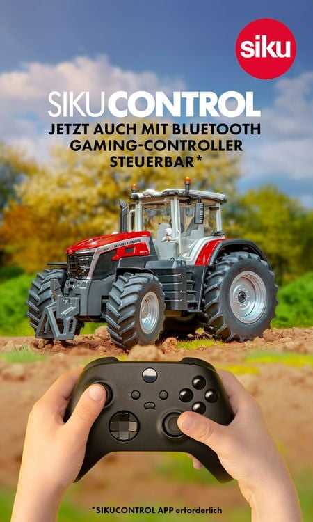 Produktbild: Siku 6885 Massey Ferguson 9S mit Bluetooth