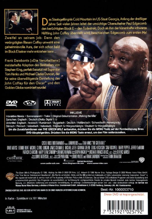 Produktbild: The Green Mile
