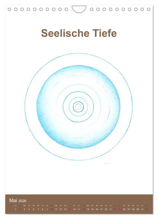 Produktbild: Delfinheilsymbole (Wandkalender 2026 DIN A4 hoch), CALVENDO Monatskalender