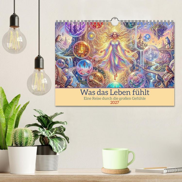 Produktbild: Was das Leben f&uuml;hlt (Wandkalender 2027 DIN A4 quer), CALVENDO Monatskalender