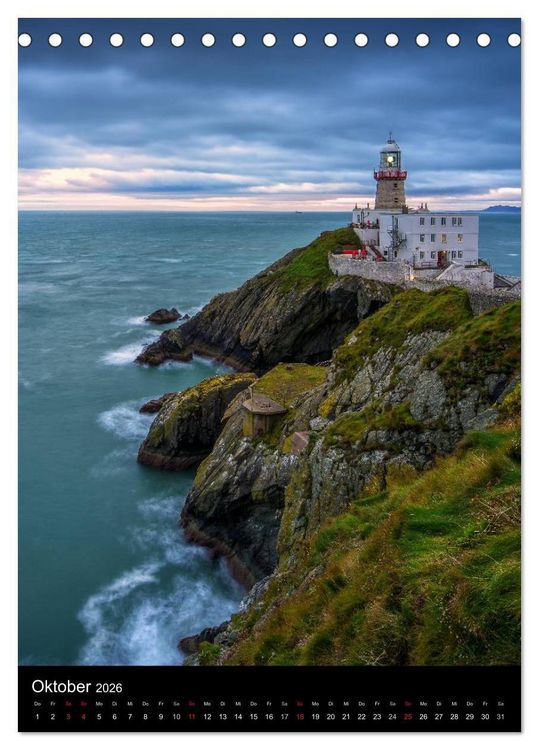 Produktbild: Irland entdecken (Tischkalender 2026 DIN A5 hoch), CALVENDO Monatskalender
