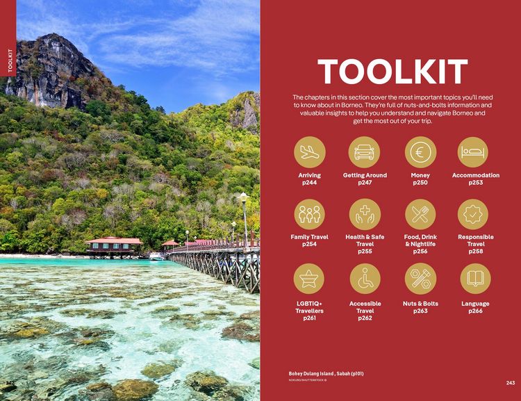 Produktbild: Lonely Planet Borneo