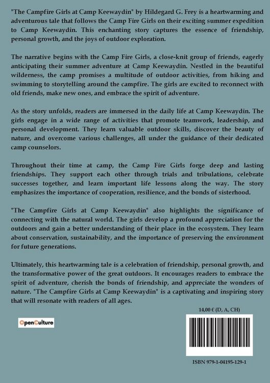 Produktbild: The Campfire Girls at Camp Keewaydin