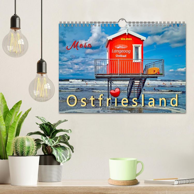Produktbild: Mein Ostfriesland (Wandkalender 2026 DIN A4 quer), CALVENDO Monatskalender