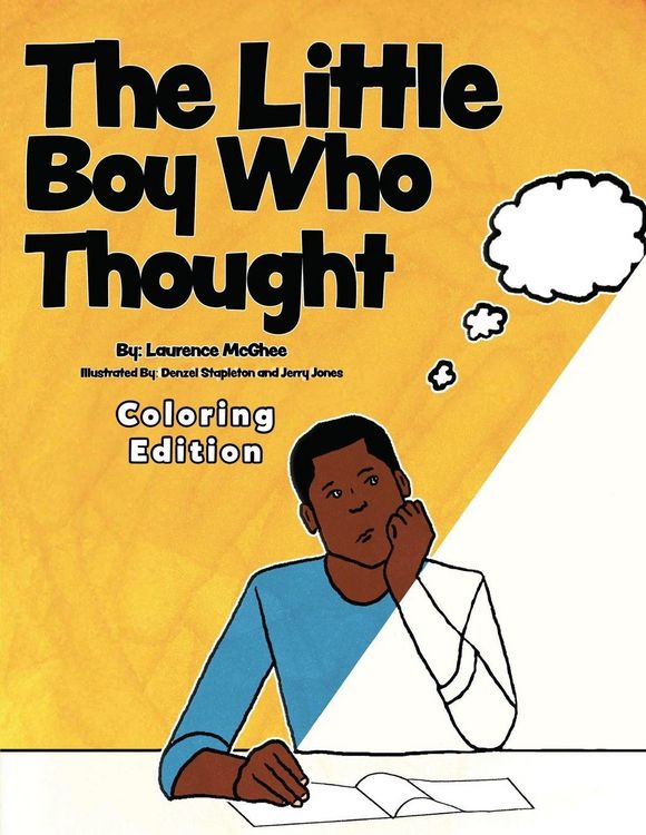 Produktbild: The Little Boy Who Thought Coloring Edition
