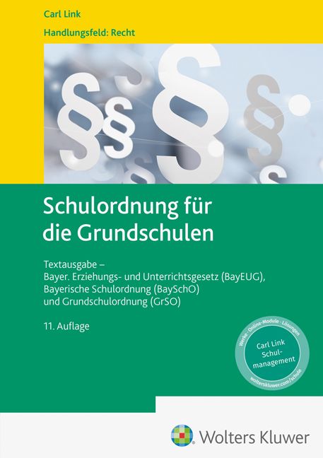 Produktbild: Schulordnung f&uuml;r die Grundschulen